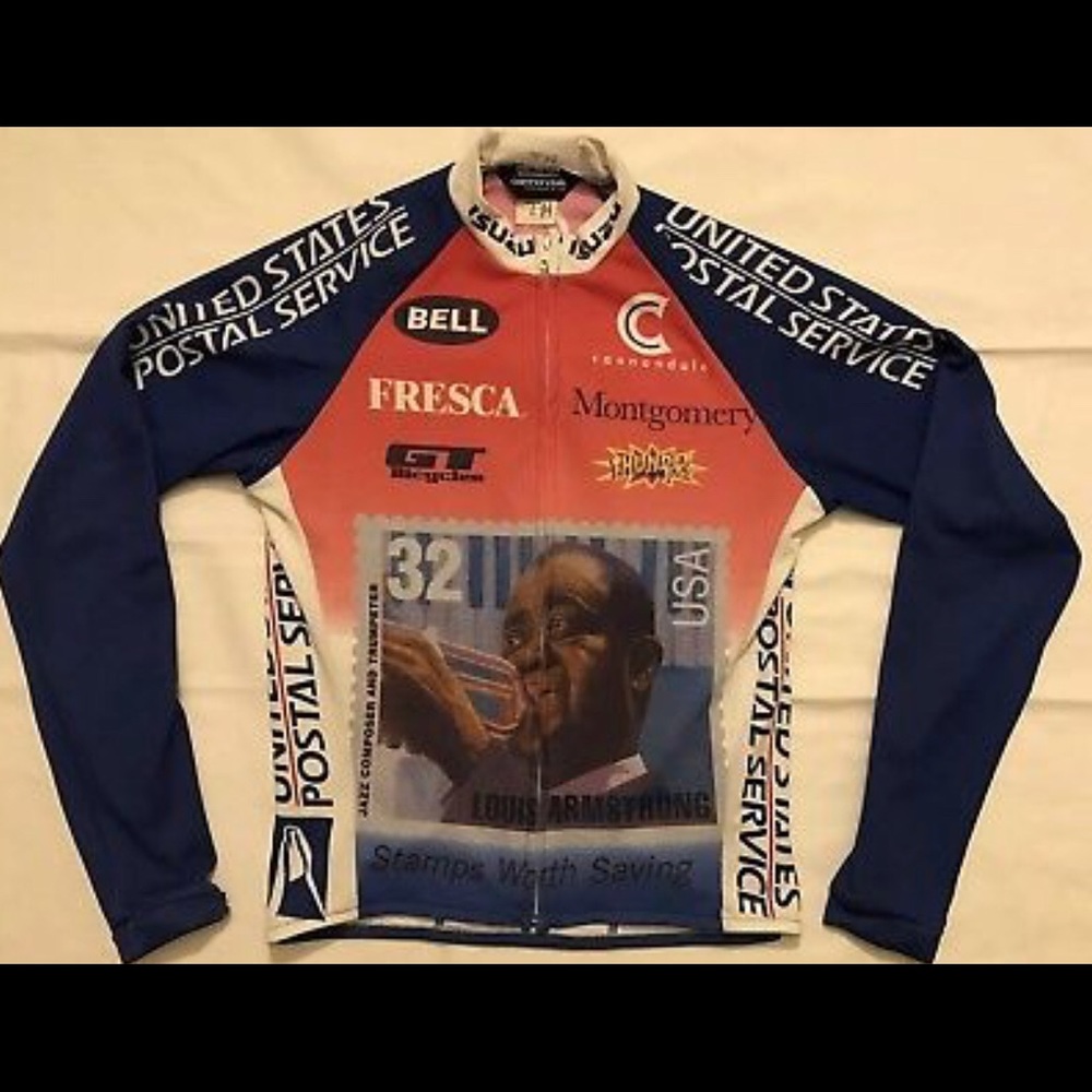 Cannondale USPS Louis Armstrong Stamp Bike Jersey